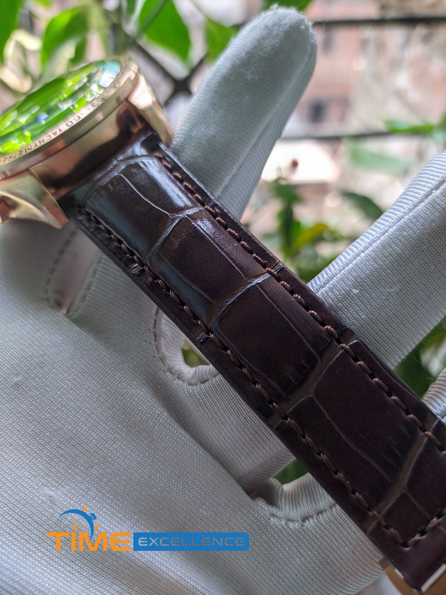 Tag Heuer Grand Carrera Eiffel Tower Edition With Brown Leather Strap