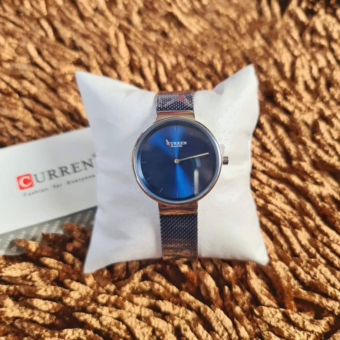 CURREN Quartz Stainless Steel Strap Women Wristwatch