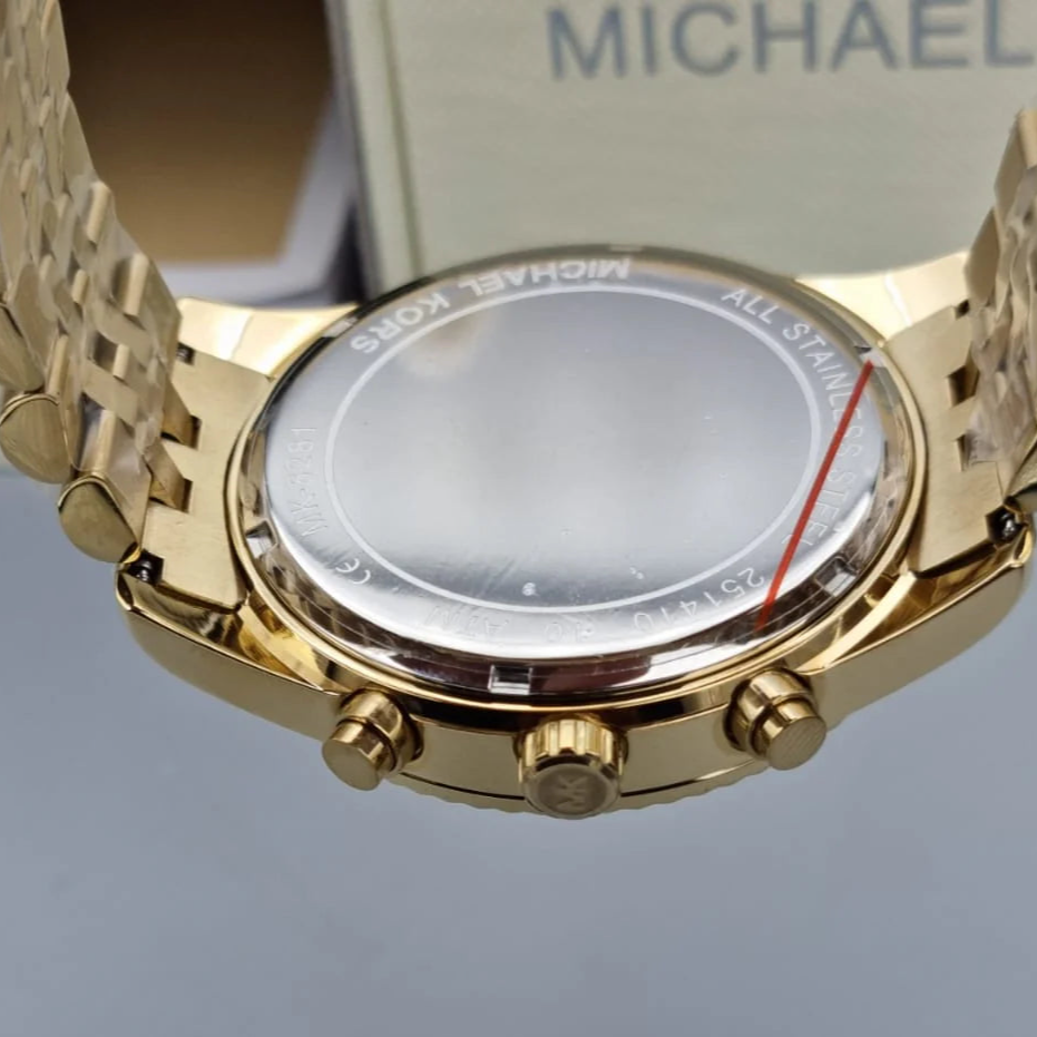 Michael Kors Lexington Champagne Dial Men's Watch | MK8281