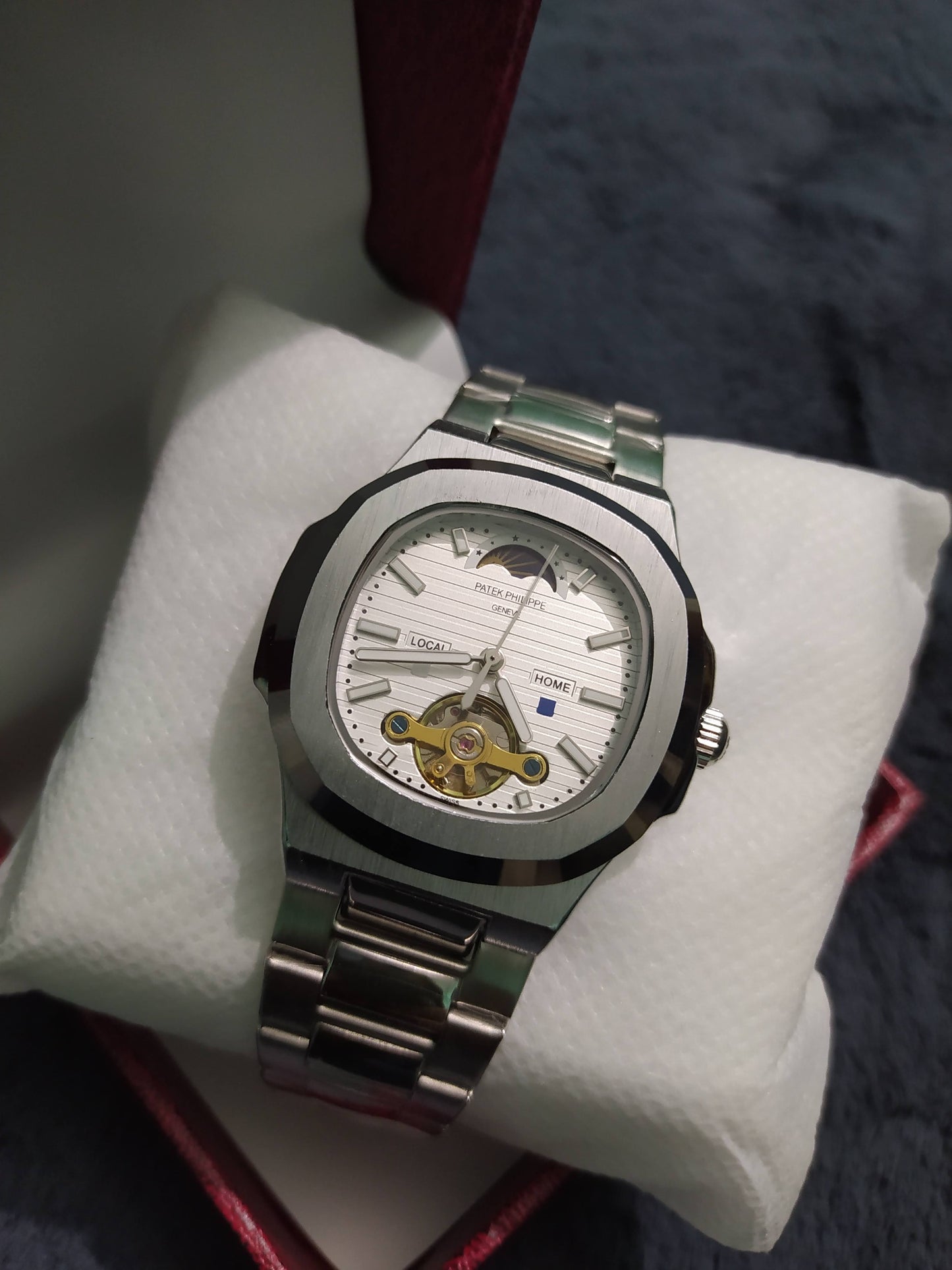 Automatic Skeleton Patek Phillipe AA White