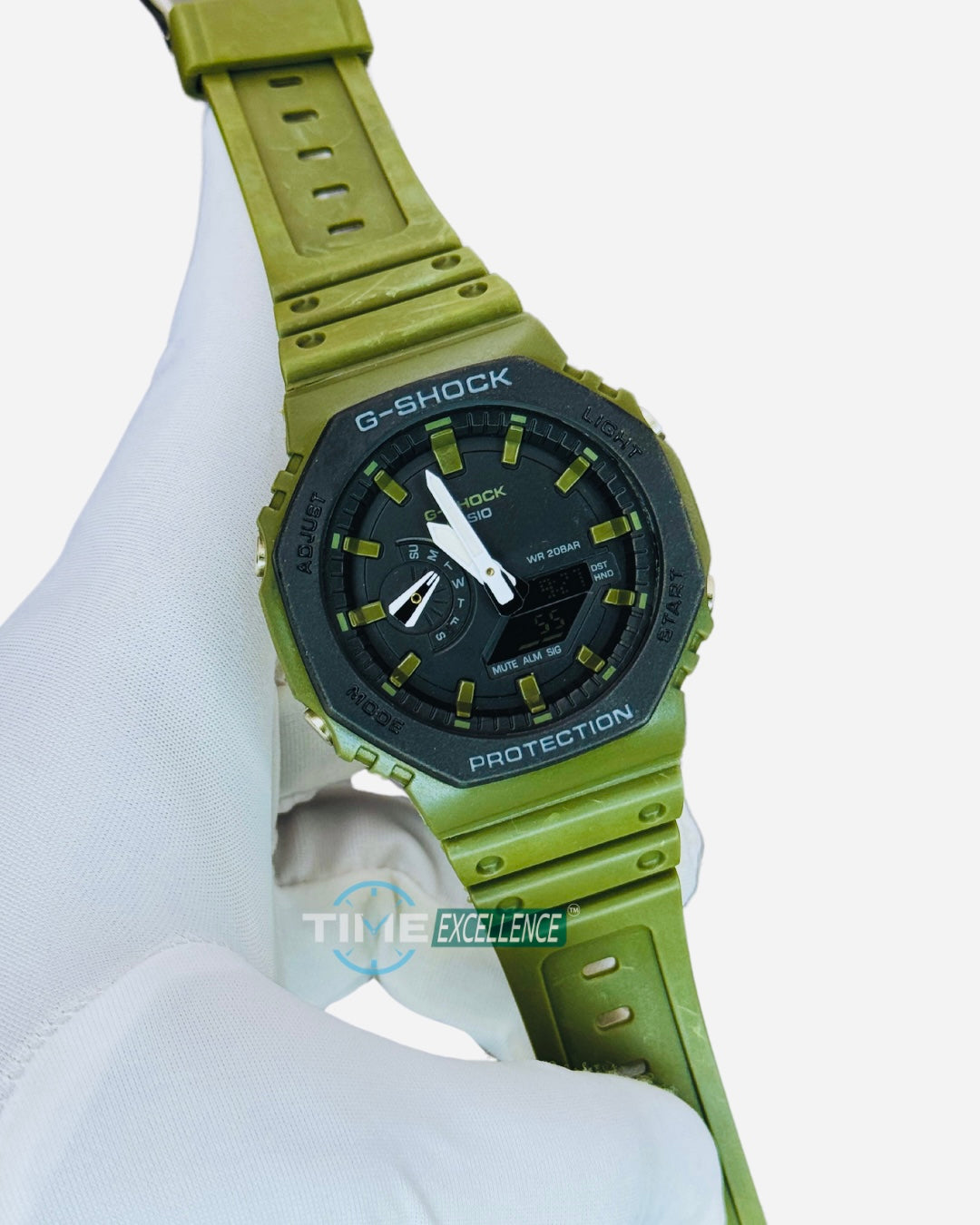 G-Shock AA STREET UTILITY CASIOAK GA-2110 2020 Green Khaki GA-2100 GA-2110SU-3A