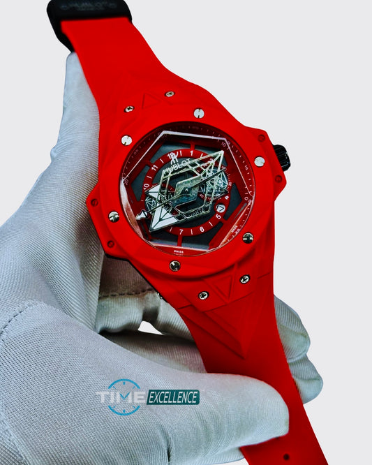 Hublot Orlinski Aerofusion Chronograph Limited Edition Red AA Grade Watch