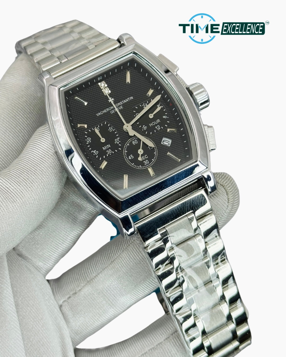 Vacheron Constantin Royal Eagle Chronograph 49145/339A-9058 37MM Silver Dial Stainless Steel