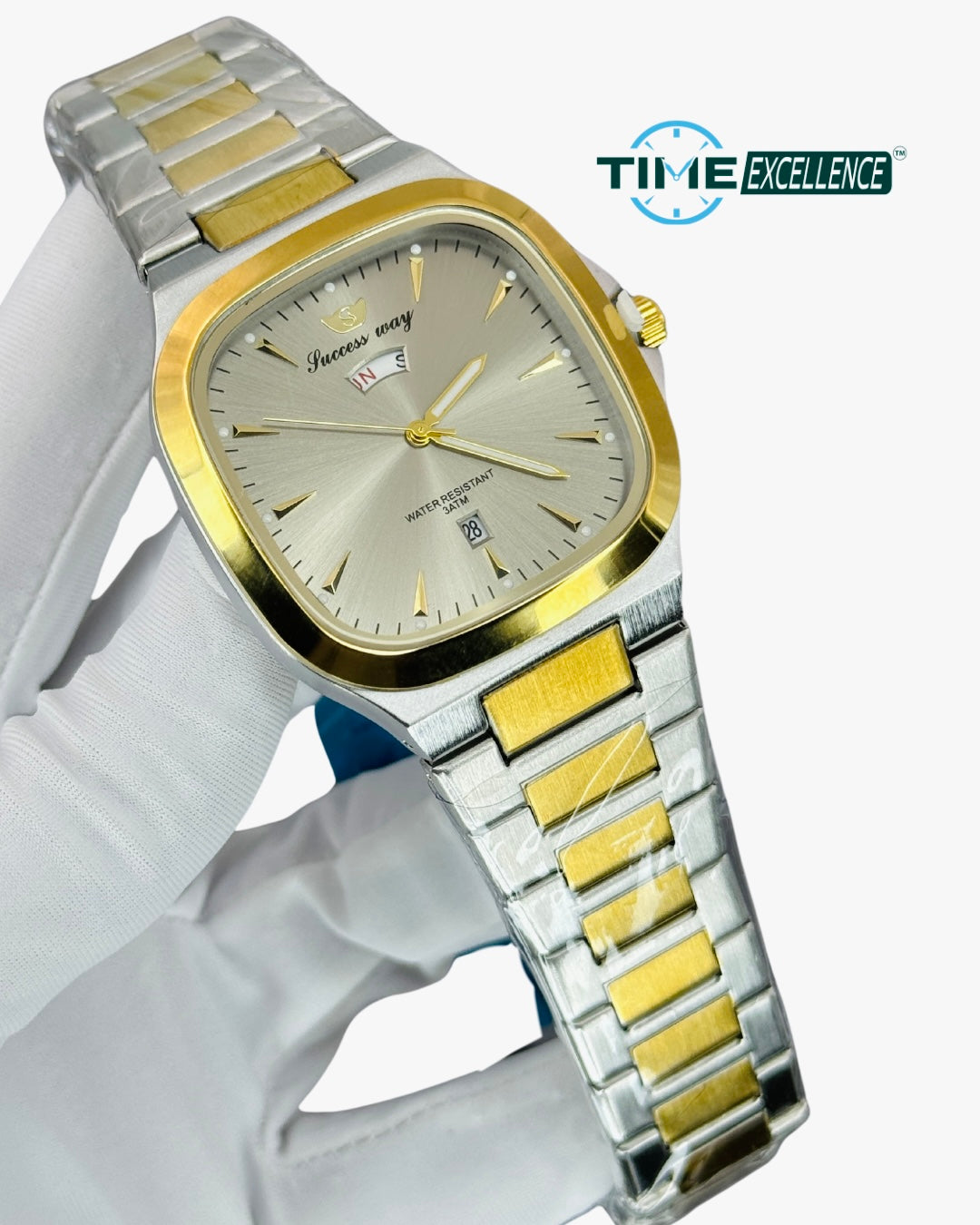 Success Way Original Two Tone  Mens Watch