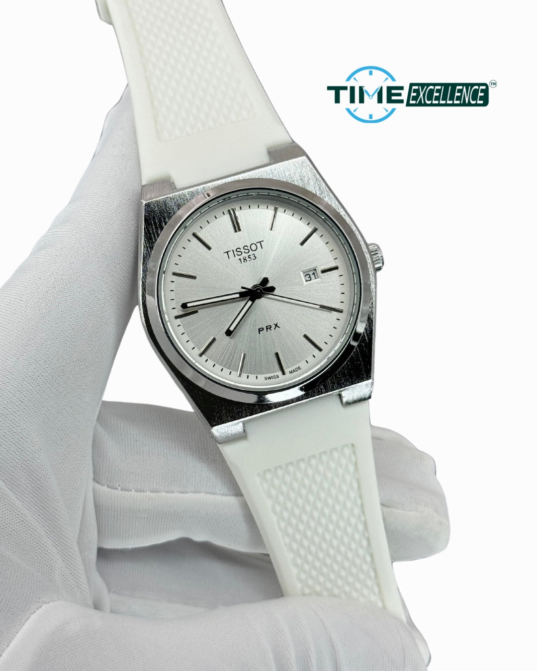 Tissot PRX White Color Watch AA Grade Mens