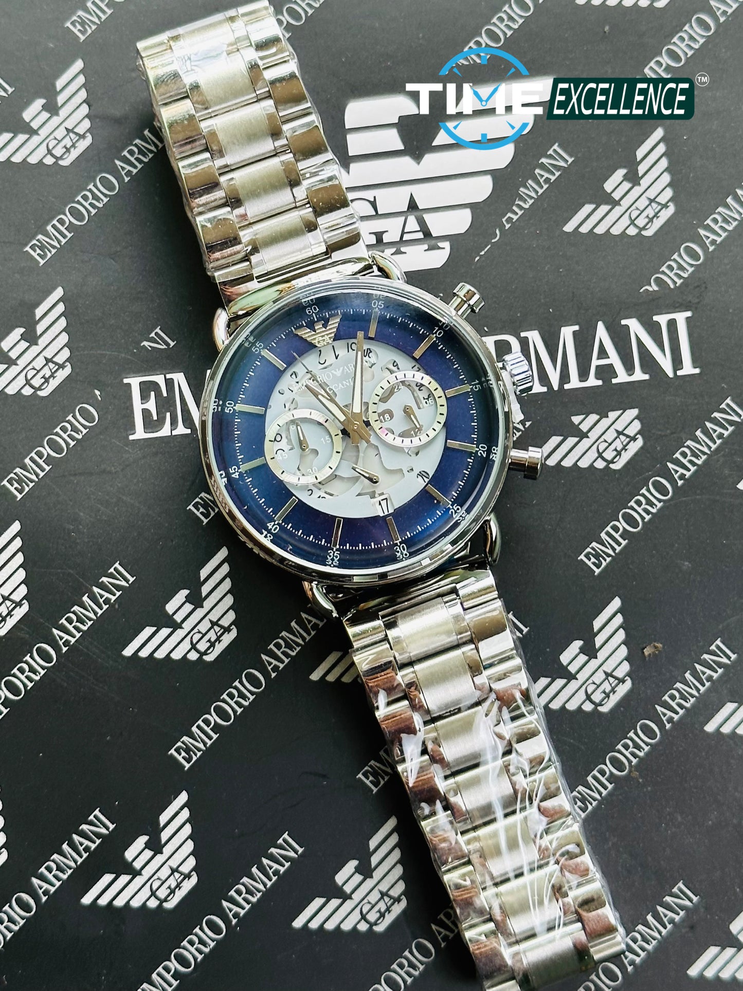 Emporio Armani  Men's Analog Stainless Steel AA Grade Mens Watch