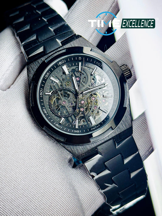 All BLACK tourbillon SKELETON VC SEMI AAA Grade