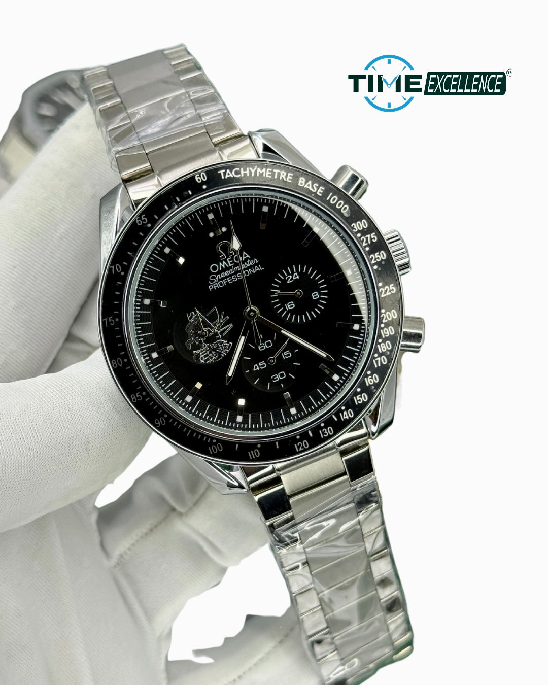 Omega Speedmaster AA Apollo 11 50th Anniversary Black Dail