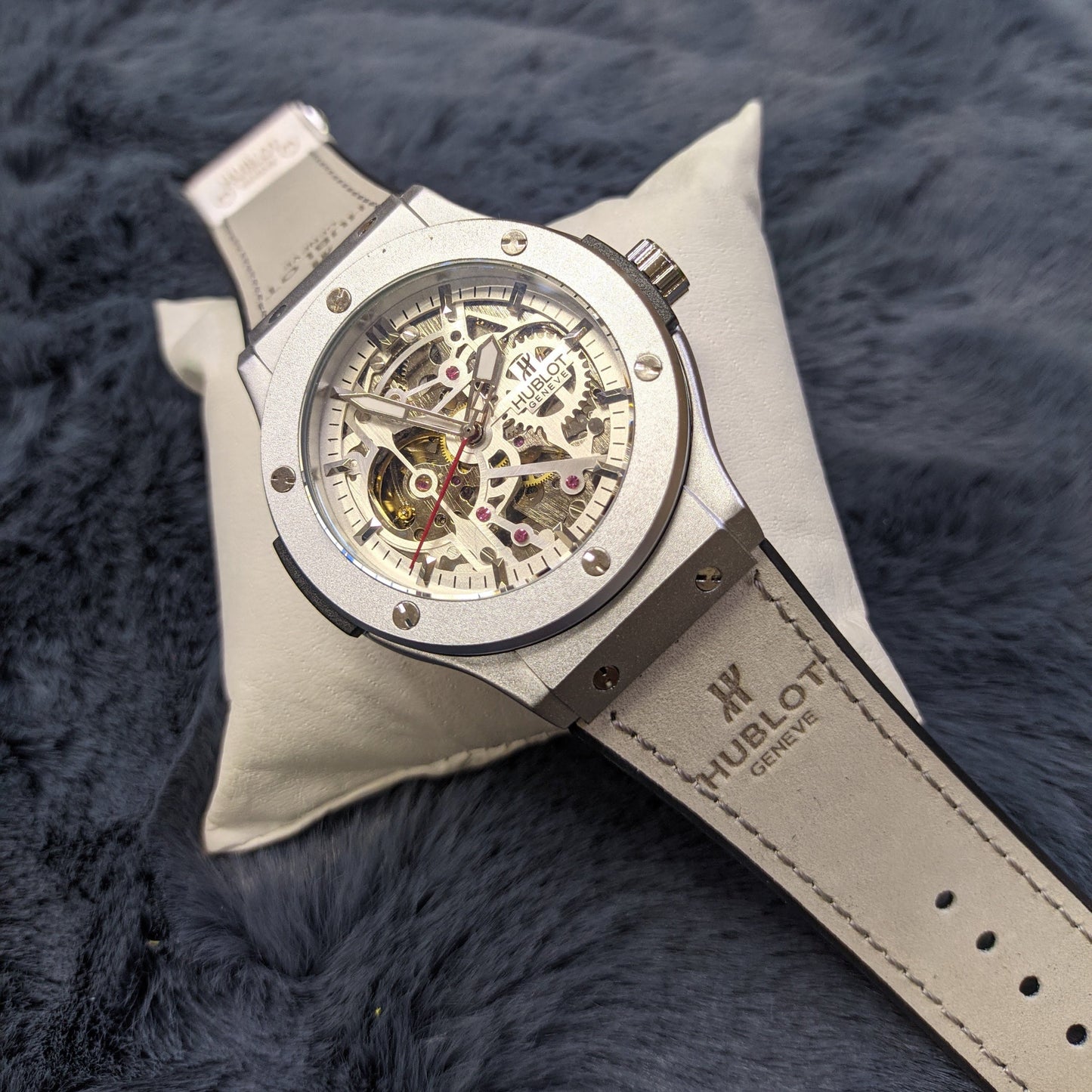 Hublot AA Grade Premium Quality Automatic Mechanical  White Color Watch