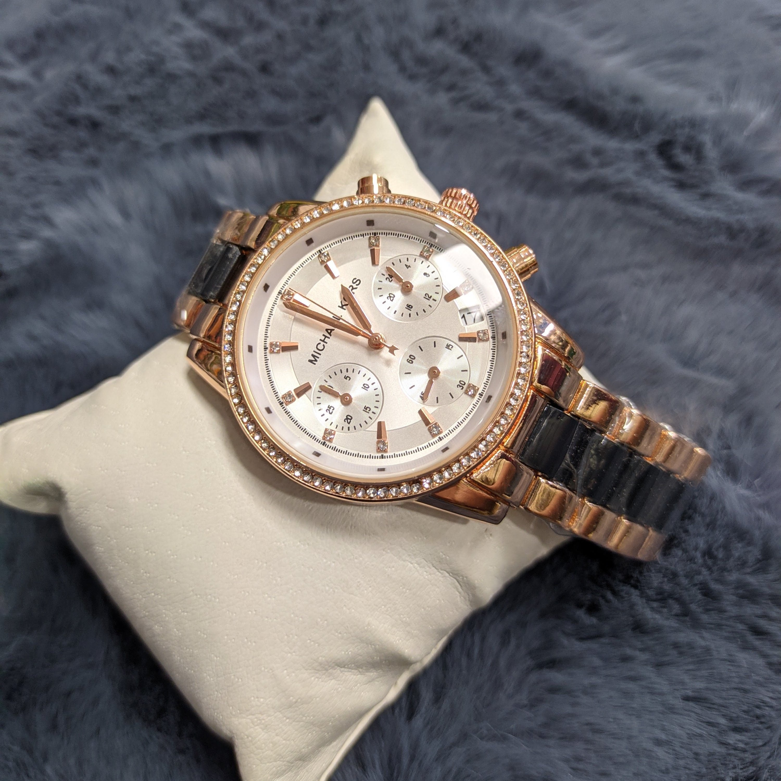 Michael Kors outlet Ritz Rose Gold-Tone Watch