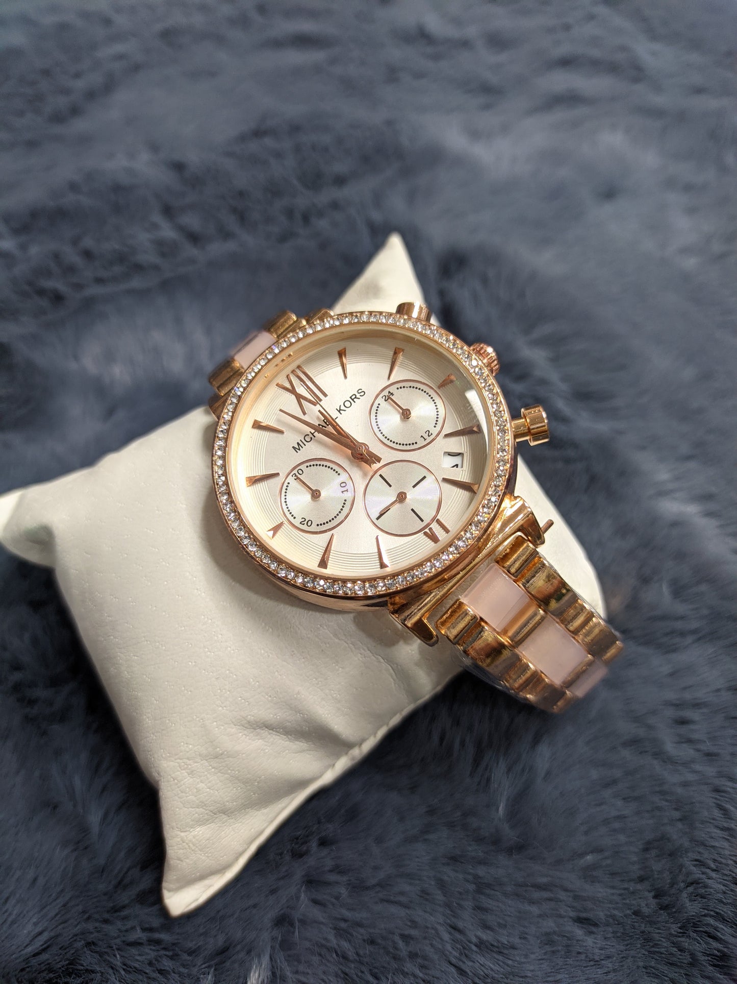 Michael Kors Women's Ritz Rose Gold-Tone Watch