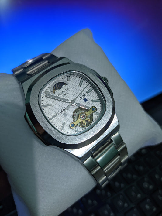 Automatic Skeleton Patek Phillipe AA White