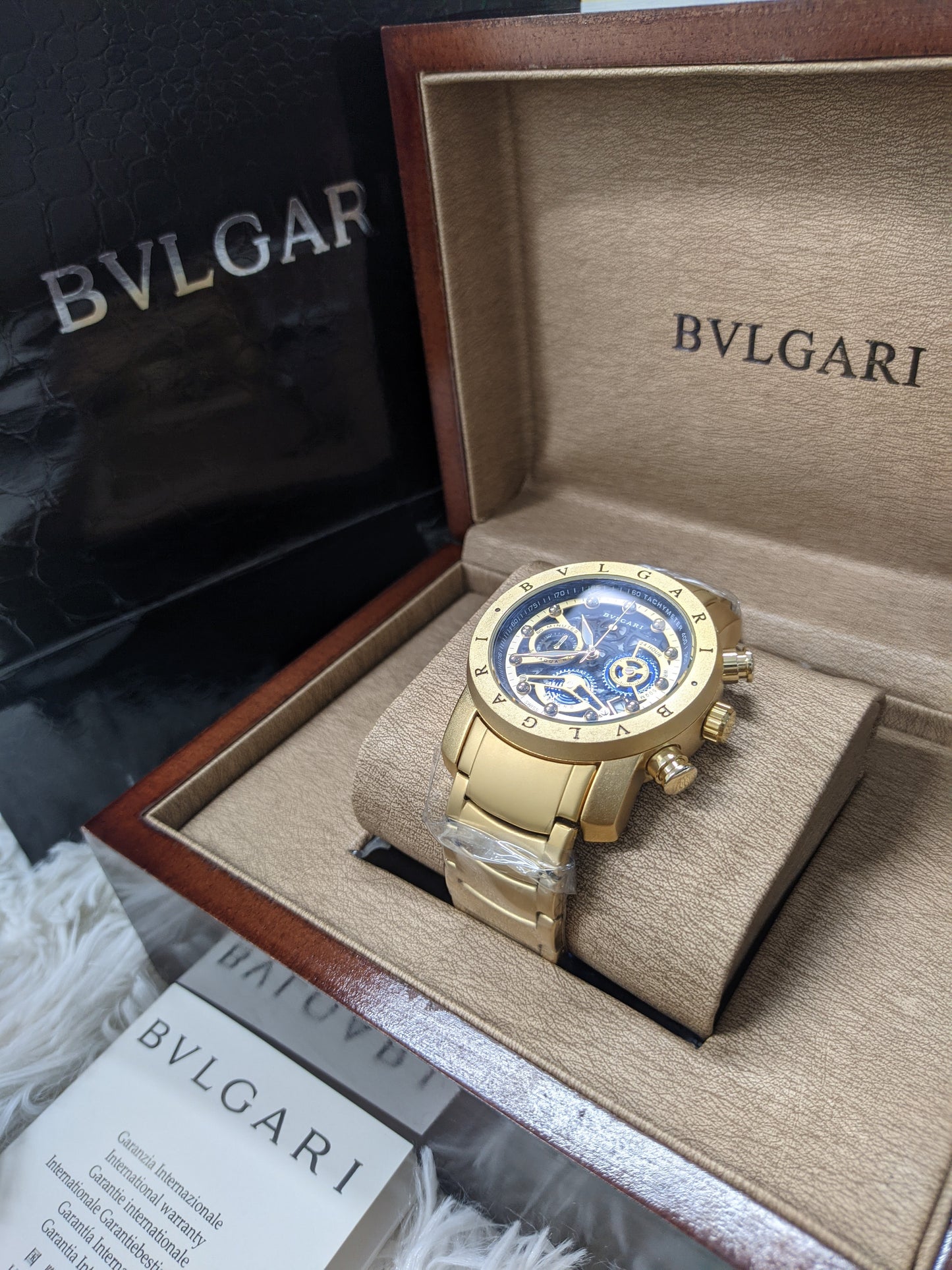 BVLGAR AA chronograph Grade Mens Watch