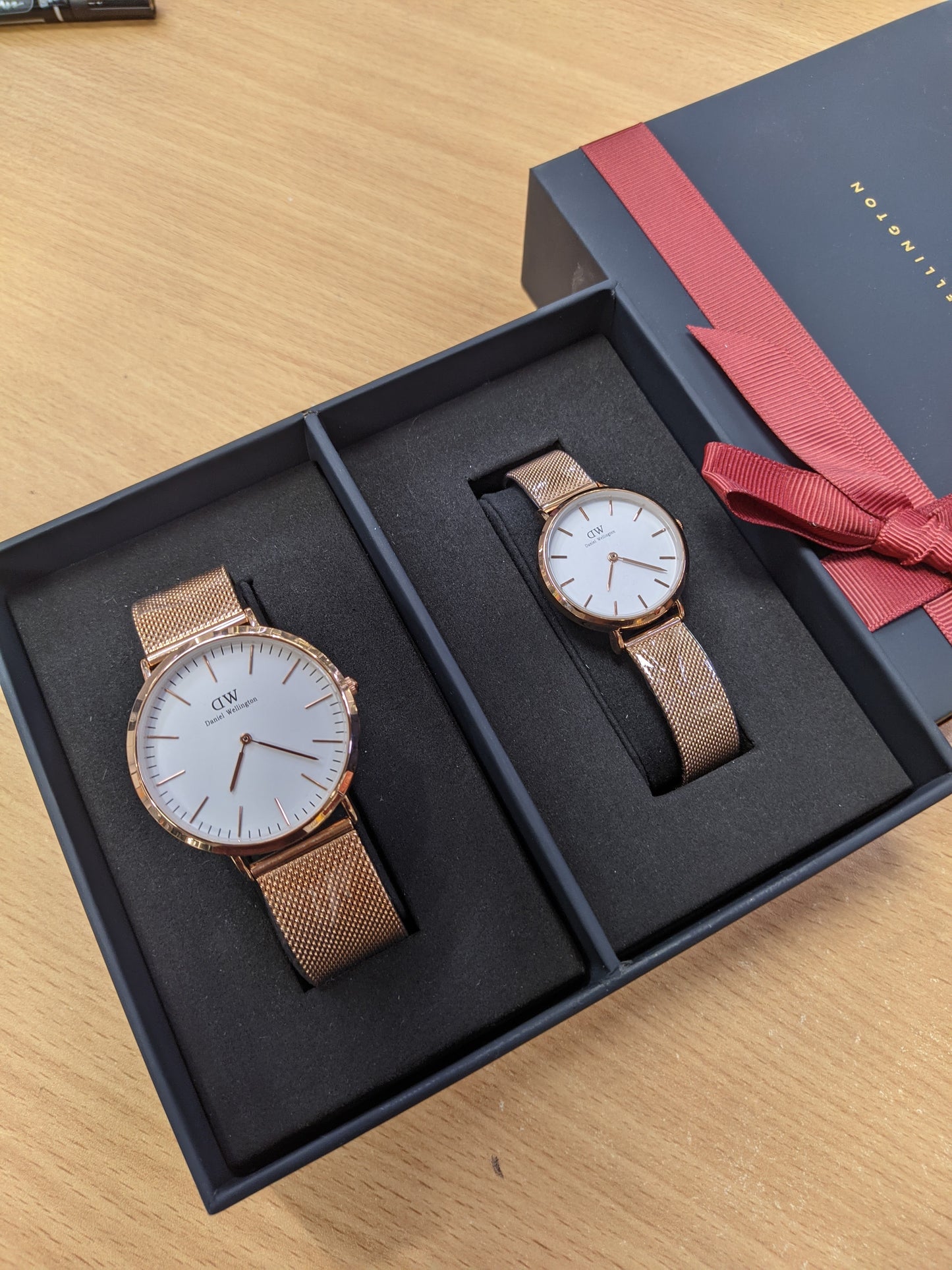 Daniel Wellington AA Grade Rose Gold Couple watch