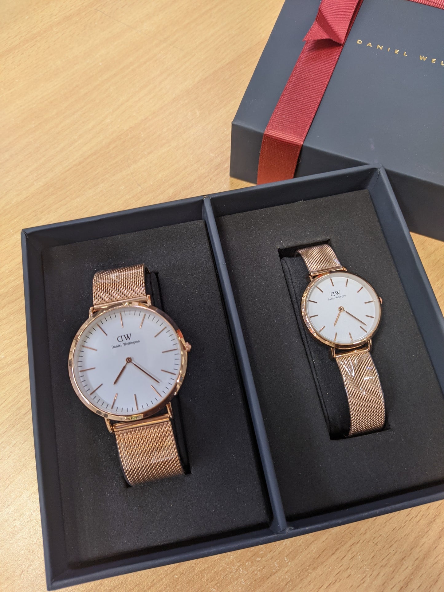 Daniel Wellington AA Grade Rose Gold Couple watch