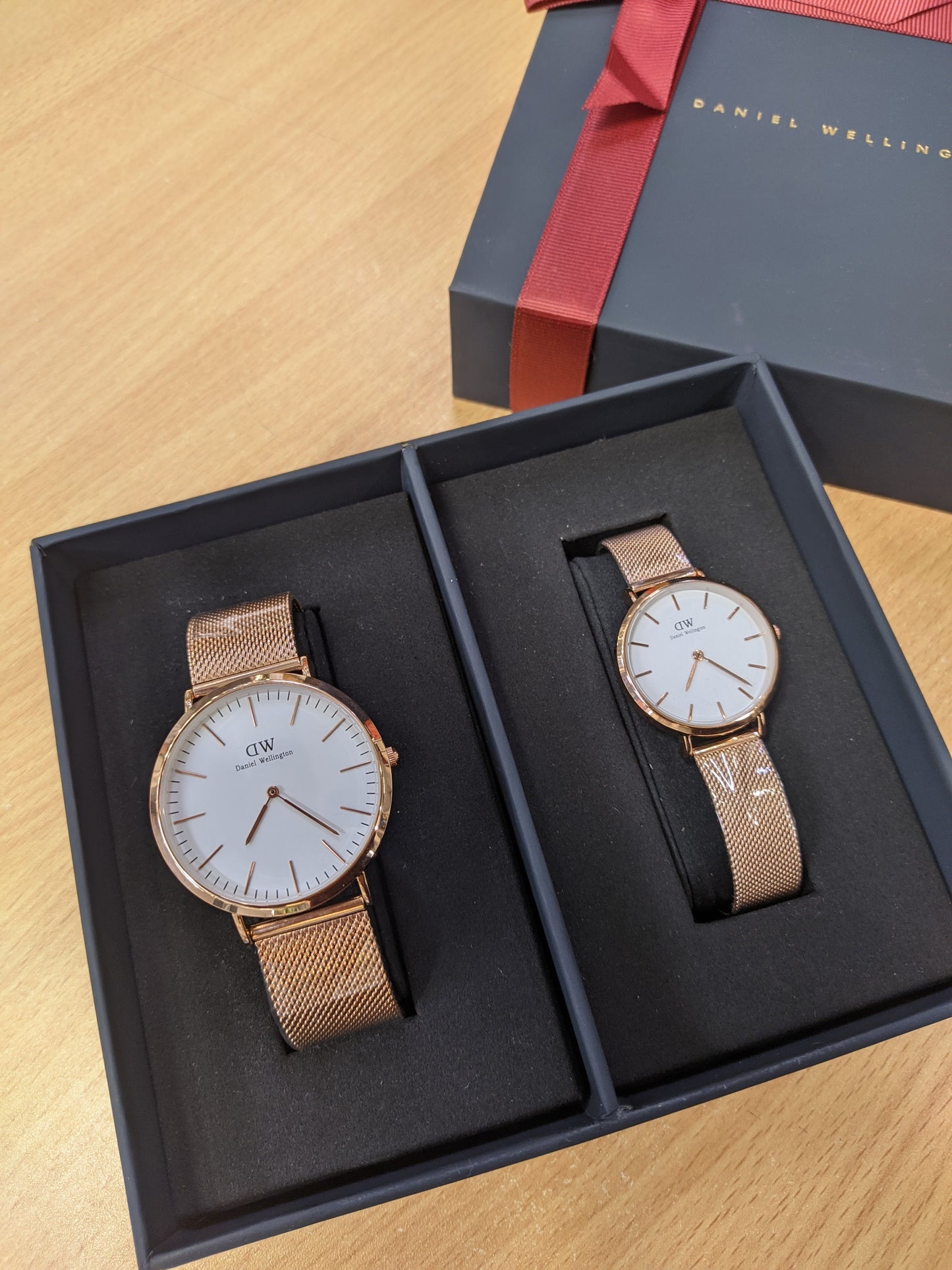 Daniel Wellington AA Grade Rose Gold Couple watch